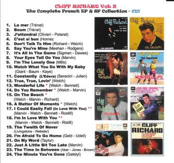 2CD Cliff Richard: The Complete French 60's EP & SP Collection Vol. 2