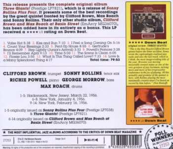 CD Clifford Brown: Three Giants! 