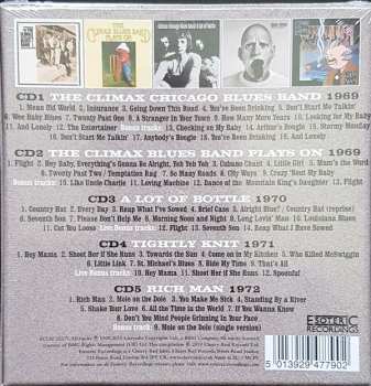 5CD/Dobozkészlet Climax Blues Band: The Albums 1969-1972
