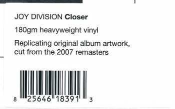 LP Joy Division: Closer