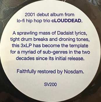 3LP cLOUDDEAD: cLOUDDEAD