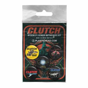 Merch Clutch: Kitűző készlet Clutch Button Badge Set