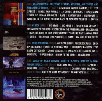 4CD/Dobozkészlet Clutch: Songs Of Much Gravity…1993-2001 (Box Set)