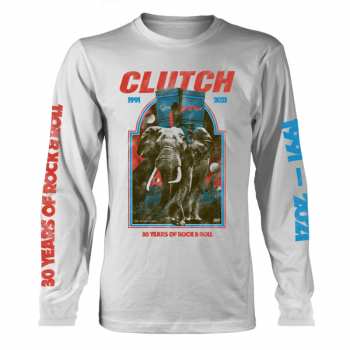 Merch Clutch: Hosszú ujjú póló Elephant (white)
