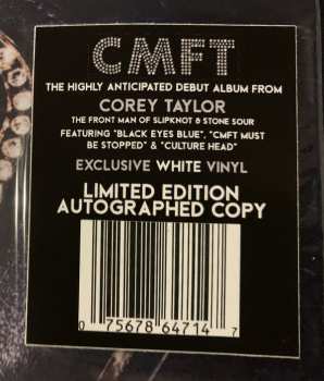 LP Corey Taylor: CMFT White vinyl Autographed LTD | CLR