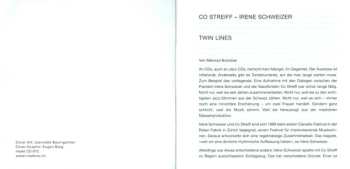 CD Irene Schweizer: Twin Lines