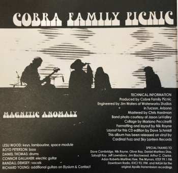 CD Cobra Family Picnic: Magnetic Anomaly