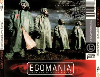 CD Cobra Verde: Egomania (Love Songs)