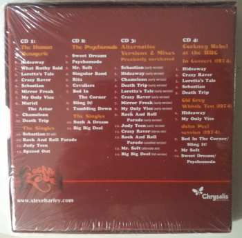 4CD/Dobozkészlet Cockney Rebel: Cavaliers: An Anthology 1973-1974