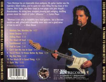 CD Coco Montoya: Ya Think I'd Know Better