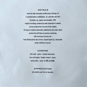 LP Codeine: The White Birch LTD | CLR