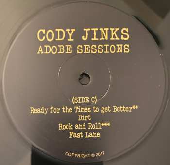 2LP Cody Jinks: Adobe Sessions