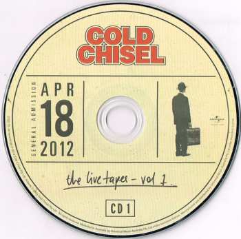 2CD Cold Chisel: The Live Tapes - Vol 1