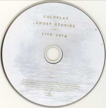 CD/DVD Coldplay: Ghost Stories · Live 2014