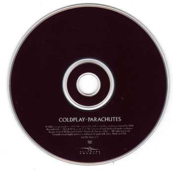 CD Coldplay: Parachutes