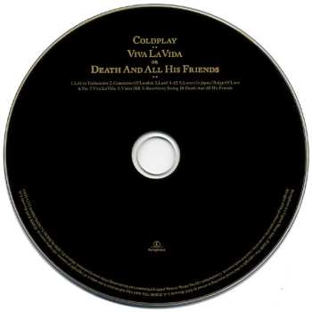 CD Coldplay: Viva La Vida Or Death And All His Friends