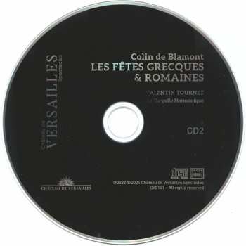 2CD Cyrille Dubois: Les Fêtes Grecques Et Romaines