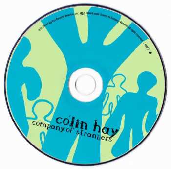 CD Colin Hay: Company Of Strangers