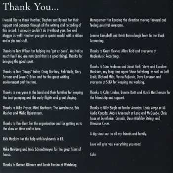 CD Colin James: Rooftops & Satellites