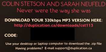 LP Sarah Neufeld: Never Were The Way She Was