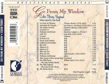 CD Colin Tilney: Go From My Window