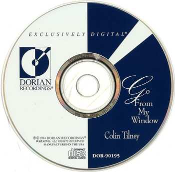CD Colin Tilney: Go From My Window