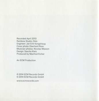 CD Colin Vallon Trio: Le Vent