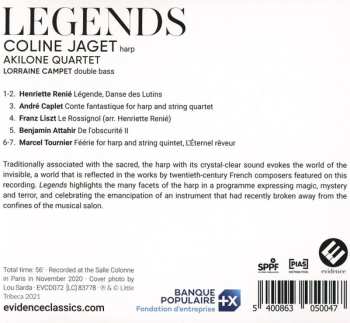 CD Coline Jaget: Legends 