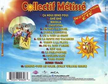CD Collectif Métissé: Destination Été