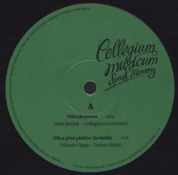 2LP Collegium Musicum: Speak, Memory