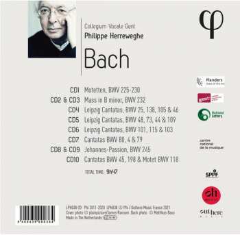 10CD/Dobozkészlet Johann Sebastian Bach: Bach