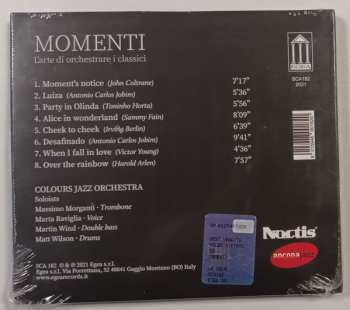 CD Colours Jazz Orchestra: Momenti. L’arte di Orchestrare I Classici