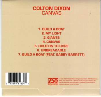 CD Colton Dixon: Canvas