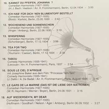 CD Comedian Harmonists: Die Legende Lebt