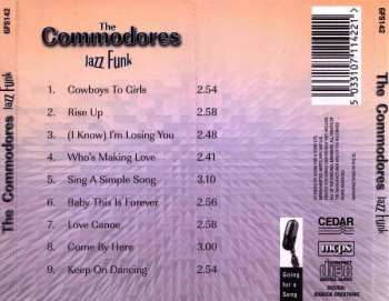 CD Commodores: Jazz Funk