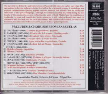 CD Orquesta De La Comunidad De Madrid: Preludes And Choruses From Zarzuelas
