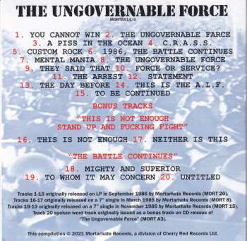 5CD/Dobozkészlet Conflict: Statements Of Intent 1982-1987