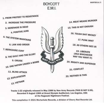 5CD/Dobozkészlet Conflict: Statements Of Intent 1982-1987