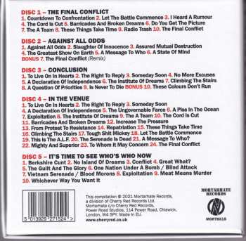 5CD/Dobozkészlet Conflict: Statements Of Intent 1988-1994