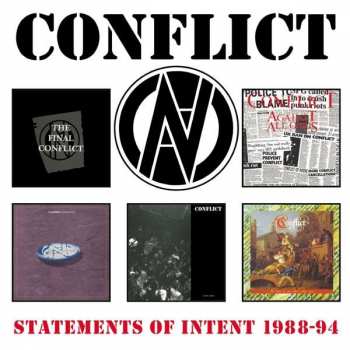 5CD/Dobozkészlet Conflict: Statements Of Intent 1988-1994