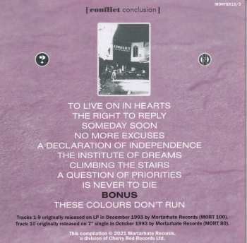 5CD/Dobozkészlet Conflict: Statements Of Intent 1988-1994