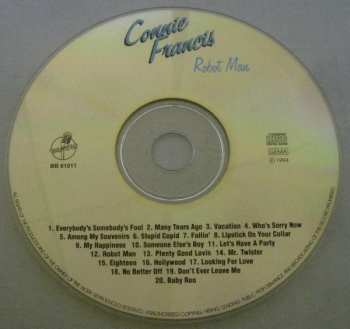 CD Connie Francis: Robot Man