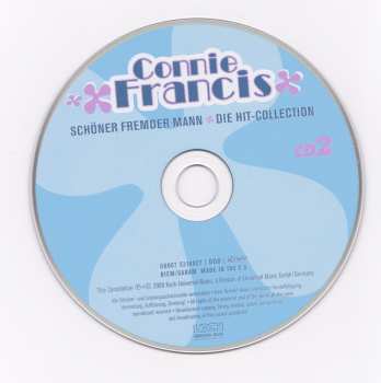 3CD/Dobozkészlet Connie Francis: Schöner Fremder Man - Die Hit-Collection