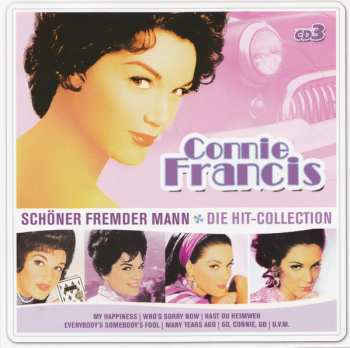 3CD/Dobozkészlet Connie Francis: Schöner Fremder Man - Die Hit-Collection