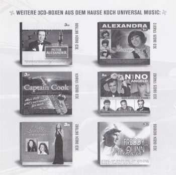 3CD/Dobozkészlet Connie Francis: Schöner Fremder Man - Die Hit-Collection