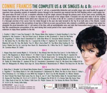 3CD Connie Francis: The Complete US & UK Singles As & Bs 1955-62