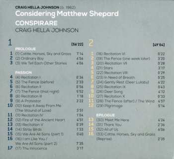 2SACD Conspirare: Considering Matthew Shepard