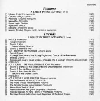 CD English Northern Philharmonia: Tiresias • Pomona