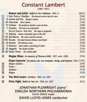 CD English Northern Philharmonia: Piano Concerto / Romeo And Juliet / The Bird Actors / Prize Fight / Elegiac Blues