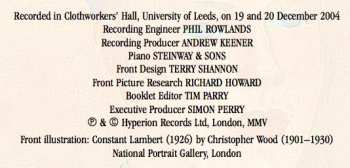 CD English Northern Philharmonia: Piano Concerto / Romeo And Juliet / The Bird Actors / Prize Fight / Elegiac Blues